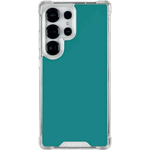 Teal Galaxy S25 Ultra Clear Case